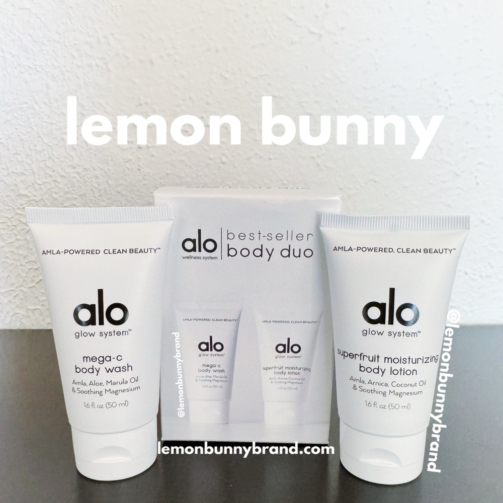 Free w/Purchase — ALO Wellness System Best-Seller Body Duo 50mL New NWT